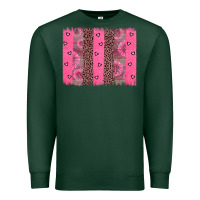 Sports Green ribbon brush stoke Premium Sweatshirt - JahusDesignShop