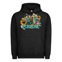 Pigment Black created with a purpose Urban Hoodie - NancyCooperArtShop
