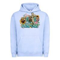 Pigment Grape Ice created with a purpose Urban Hoodie - NancyCooperArtShop