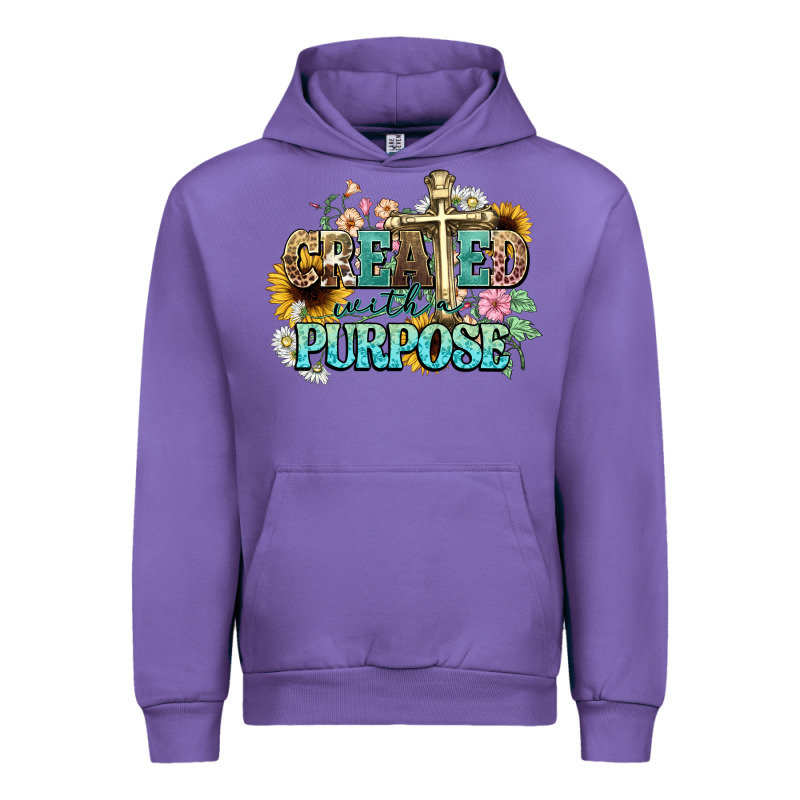 Created With A Purpose Urban Hoodie by NancyCooperArtShop | Teevron