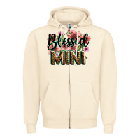 Sandshell flowers blessed mini Zipper Hoodie - Zillion Design Studio