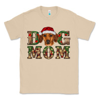 Mushroom christmas dog mom dachshund Classic Tee - RanaPortraitStore
