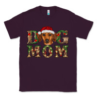 Plum christmas dog mom dachshund Classic Tee - RanaPortraitStore