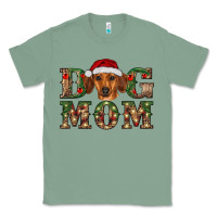 Sage christmas dog mom dachshund Classic Tee - RanaPortraitStore