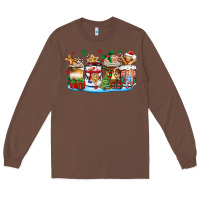 Chestnut christmas cookie coffee cups Long Sleeve Tee - Zillion Design Studio