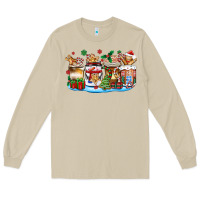Mushroom christmas cookie coffee cups Long Sleeve Tee - Zillion Design Studio