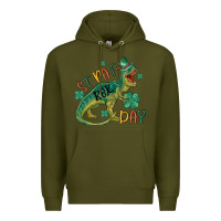 Army Green st patrex day Premium Hoodie - MaliasSmallBusiness