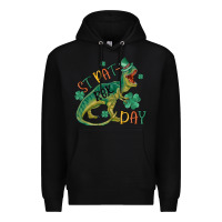 Black st patrex day Premium Hoodie - MaliasSmallBusiness