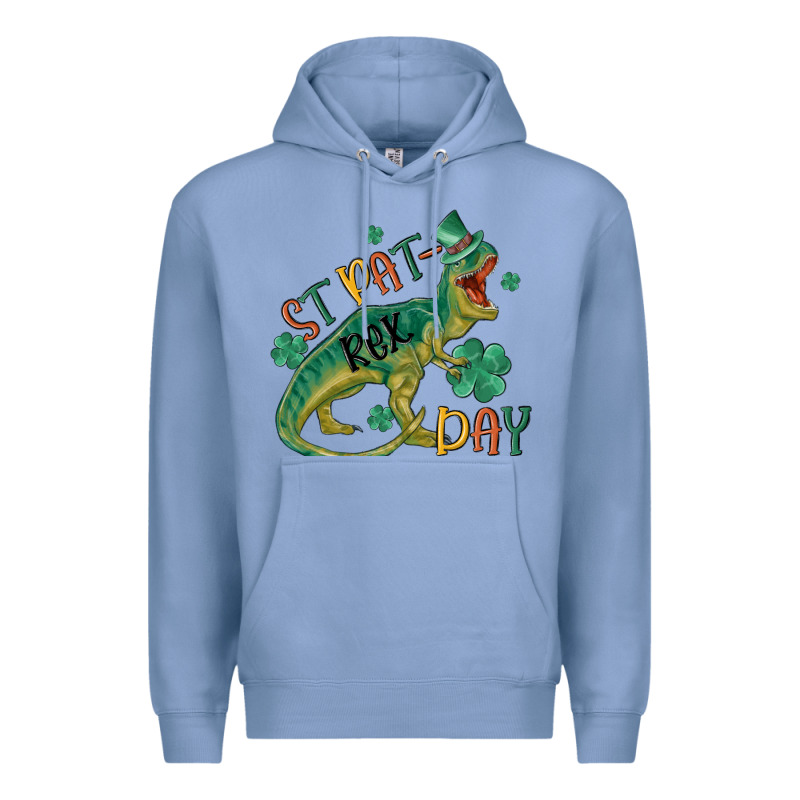 St Patrex Day Premium Hoodie by MaliasSmallBusiness | Teevron
