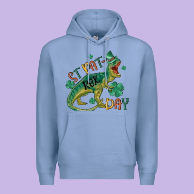 St Patrex Day Premium Hoodie Designed By Maliassmallbusiness