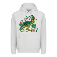 Dove Grey st patrex day Premium Hoodie - MaliasSmallBusiness