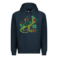 Navy st patrex day Premium Hoodie - MaliasSmallBusiness