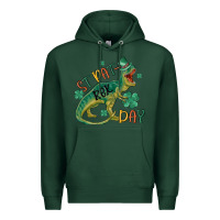 Sports Green st patrex day Premium Hoodie - MaliasSmallBusiness