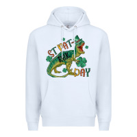 White st patrex day Premium Hoodie - MaliasSmallBusiness