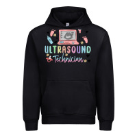 Black ultrasound technician Urban Hoodie - MaliasSmallBusiness