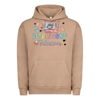 Pigment Burro ultrasound technician Urban Hoodie - MaliasSmallBusiness