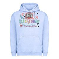 Pigment Grape Ice ultrasound technician Urban Hoodie - MaliasSmallBusiness