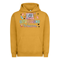 Pigment Peanut Butter ultrasound technician Urban Hoodie - MaliasSmallBusiness