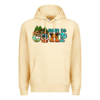 Pina Colada born to camp with guitar Premium Hoodie - AdoDesignShop