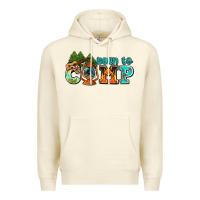Sandshell born to camp with guitar Premium Hoodie - AdoDesignShop