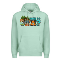 Seafoam born to camp with guitar Premium Hoodie - AdoDesignShop