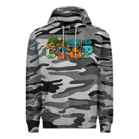 Slate Camo born to camp with guitar Premium Hoodie - AdoDesignShop