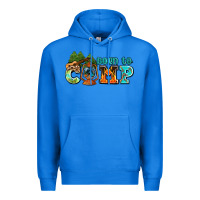 True Royal born to camp with guitar Premium Hoodie - AdoDesignShop