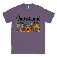 Lavender western dachshund mom Classic Tee - RanaPortraitStore