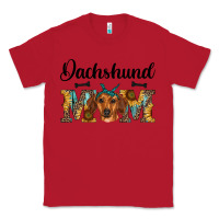 Red western dachshund mom Classic Tee - RanaPortraitStore