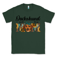 Sports Green western dachshund mom Classic Tee - RanaPortraitStore