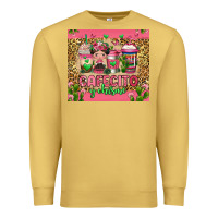 Antique Gold cafecito y chisme coffee cups Premium Sweatshirt - Jasminsmagicworld