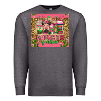 Charcoal Heather cafecito y chisme coffee cups Premium Sweatshirt - Jasminsmagicworld