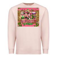 Pale Pink cafecito y chisme coffee cups Premium Sweatshirt - Jasminsmagicworld