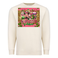 Sandshell cafecito y chisme coffee cups Premium Sweatshirt - Jasminsmagicworld