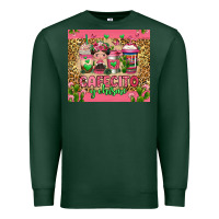 Sports Green cafecito y chisme coffee cups Premium Sweatshirt - Jasminsmagicworld