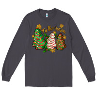 Smoke tis the season christmas cake Long Sleeve Tee - Zillion Design Studio