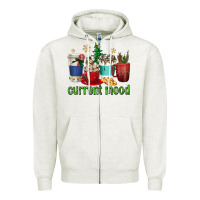 Oatmeal Heather coffee cups current mood Zipper Hoodie - texasbilliewilder