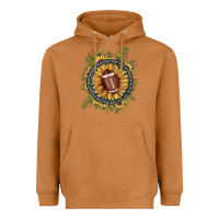 Meerkat football gemstone sunflower Heavyweight Hoodie - JahusDesignShop