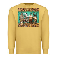 Antique Gold skeleton coffee cups Premium Sweatshirt - Jasminsmagicworld