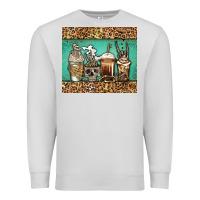 Dove Grey skeleton coffee cups Premium Sweatshirt - Jasminsmagicworld