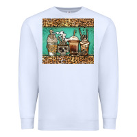 White skeleton coffee cups Premium Sweatshirt - Jasminsmagicworld