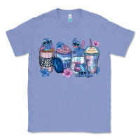 Colony Blue stitch coffee cups Classic Tee - Zillion Design Studio