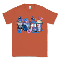 Copper stitch coffee cups Classic Tee - Zillion Design Studio
