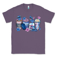 Lavender stitch coffee cups Classic Tee - Zillion Design Studio