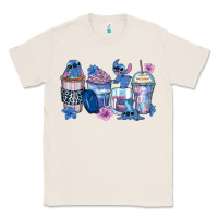 Natural stitch coffee cups Classic Tee - Zillion Design Studio