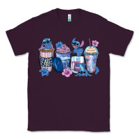 Plum stitch coffee cups Classic Tee - Zillion Design Studio