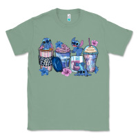 Sage stitch coffee cups Classic Tee - Zillion Design Studio