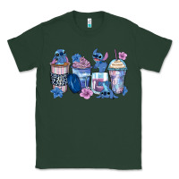 Sports Green stitch coffee cups Classic Tee - Zillion Design Studio
