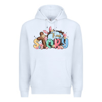 White true story easter Premium Hoodie - MaliasSmallBusiness
