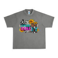 Tornado cowgirl mama with boots and sunflowers and cowhide Urban Heavy Tee - Artiststas